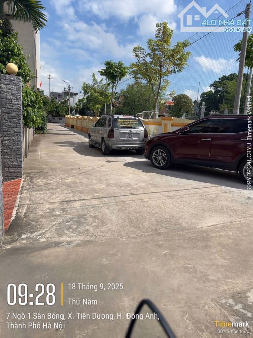 💥 HẠ GIÁ BÁN GẤP 1 LÔ DUY 🥇VIEW SÂN BÓNG CỔ DƯƠNG- TIỀN DƯƠNG. Đường 5m GIÁ CHỈ 8xTr/m2 - 1