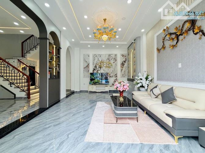 Villa phố ngang khủng 9m có sân vườn 25m2 xe hơi ngủ trong nhà Bùi Quang Là P12 Gò Vấp SHR - 14