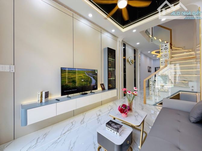 Nhà đường Quang Trung Phường Gò Vấp 4 tầng xây mới 50m2 full nội thất 4 phòng ngủ - 15