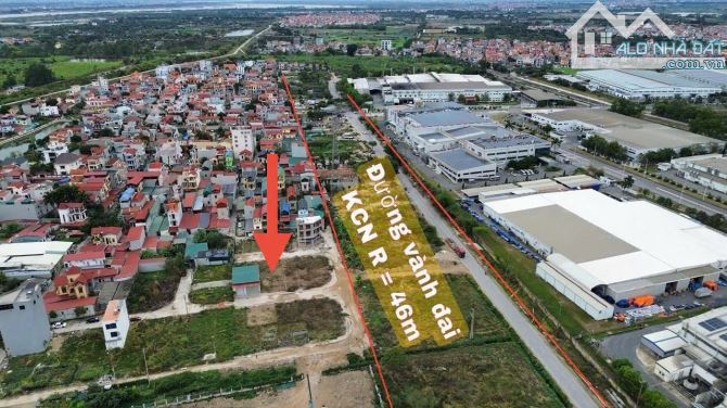 BÁN 67M ĐẤT ĐẤU GIÁ X2 VÕNG LA, ĐÔNG ANH. ĐƯỜNG 10M CÓ VỈA HÈ - 2