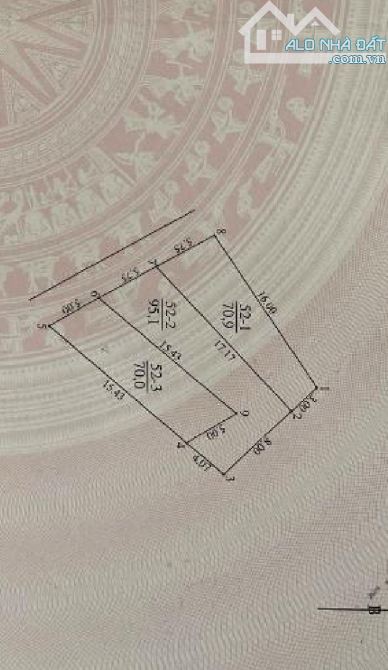 Bán mảnh đất 70m2 Bát Khối Long Biên ngõ thông ô tô 7 chỗ vào đất - 2