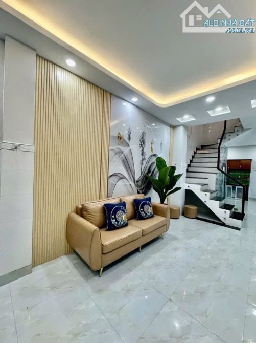 ⭐️B/ÁN NHANh_NHÀ 2TẦNG-FULL NỘI THẤT- HXH 8M-CẠNH CHỢ PHÚ LÂM . - 2