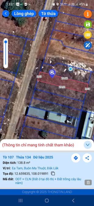 📣📣📣 Bán đất mặt tiền đường PHÙNG HƯNG phường EATAM - 2