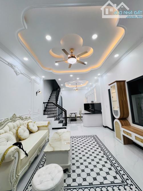 Bán nhà mới xây Phường Trung An cách Trần Văn Hiển đang làm 50m đường xe 7c vivu, khu dân - 2