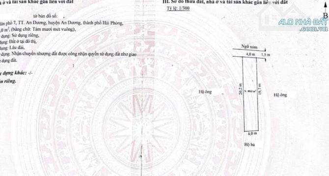 Đất tuyến 2 đường 351 ngay trung tâm phường An Dương chỉ với hơn 1 tỷ đồng - 2