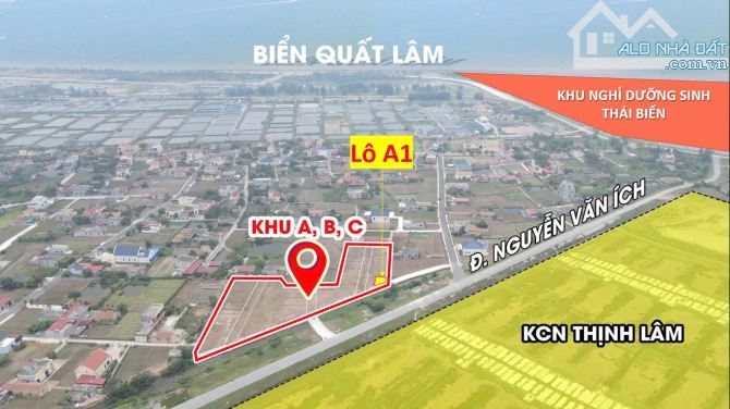 CƠ HỘI ĐẦU TƯ- SỞ HỮU LÔ ĐẤT VÀNG GẦN BIỂN QUẤT LÂM - 2
