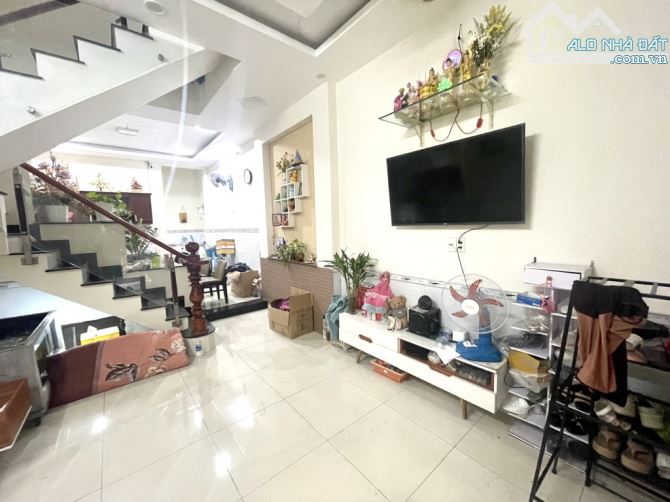 Nhà Lê Văn Thọ Phường Thông Tây Hội quận Gò Vấp hẻm xe hơi 4m 48m2 đúc 2 tầng mới đẹp - 2