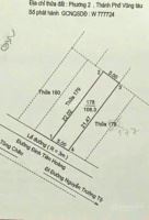 BÁN ĐẤT MẶT TIỀN ĐINH TIÊN HOÀNG P.2 TP. VT-VỊ TRÍ ĐẸP GẦN KHU DU LỊCH BIỂN - DT 108M2 - 2