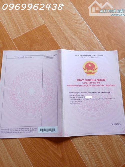 Cần bán 650,7m2 đất  Xã Vĩnh Lộc A, Hồng Dân, Bạc Liêu, giá đầu tư - 2
