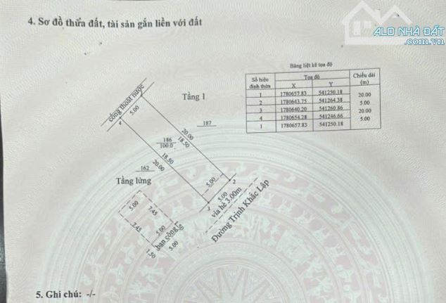 🥇 Bán nhà mặt tiền đường 7m5 Trịnh Khắc Lập 100 m2), Liên Chiểu - Đà Nẵng, Giá 5.2 tỷ tl - 2