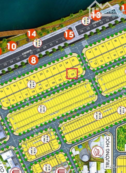 Bán lô biệt thự 300m2, B3.17 lô 03 đường Vùng Trung 18 khu đo thị Phú Mỹ AN - 2