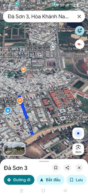 Đất mặt tiền Đường 7m5 Đà Sơn 3, cạnh Đại Học Duy Tân. S= 120m2 ( 5x24) Giá: 4.1 tỷ - 2