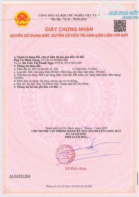 🌿 2 lô đất mặt tiền nhựa TT Phước Hải – View núi, gần biển, giá chỉ từ 2.5 tỷ 🏡 - 2