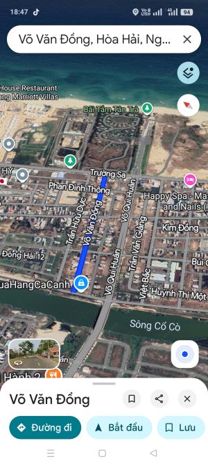 Đất đường 7m5 Võ Văn Đồng Kẹp luồng, Thông Trường Sa, bãi Tắm Tân Trà. S= 90m2 5.8 tỷ, - 2
