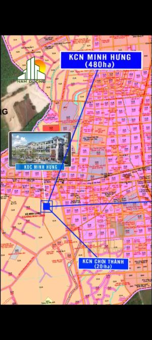 500m Đất nền Dt751 Minh Hưng, Minh Long, gần becamex chơn thành gần chợ tâm Bình - 5
