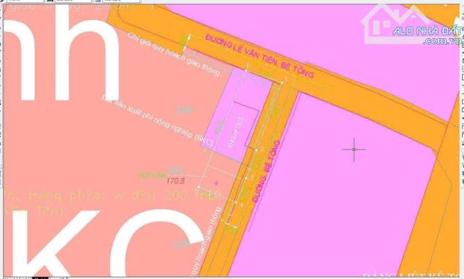CG- Lô góc 2 mặt tiền Tân Đông Hiệp, Dĩ An, TPHCM. ĐXH 171m2 ngang 7m  Gía chỉ 5.8 tỷTL - 3