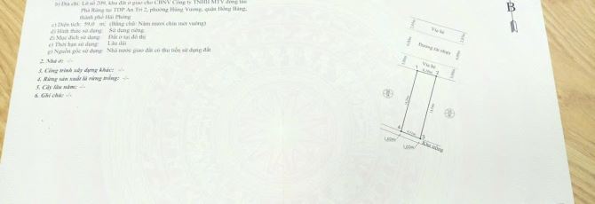 💥 BÁN LÔ ĐẤT 59m² KHU PHÂN LÔ AN TRÌ – HỒNG BÀNG, HẢI PHÒNG - 3