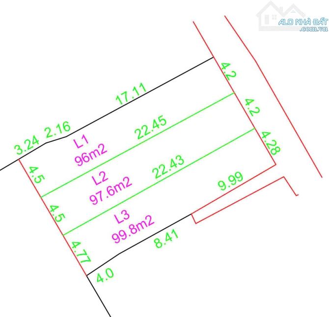 D295 BÁN 3 LÔ ĐẤT Gần Khu Cư Xá PHÚC HẢI , Sát chợ  P.Tân Phong TP Biên Hòa  📌VỊ TRÍ ĐẸP - 3