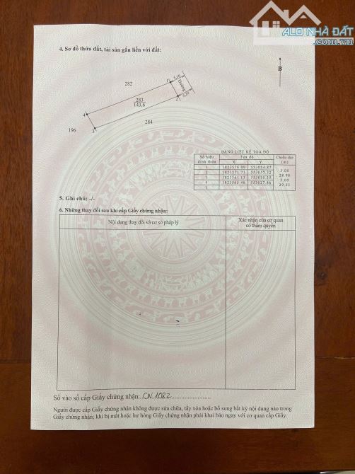 ĐẤT AN ĐÔ - PHƯỜNG KIM TRÀ, TP HUẾ CHỈ 770 TRIỆU - 3