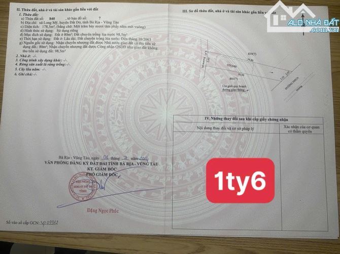 🌊 Long Mỹ sát biển Phước Hải – Đất Đỏ BRVT, view núi, giá chỉ từ 1,5 tỷ 🏡 - 3