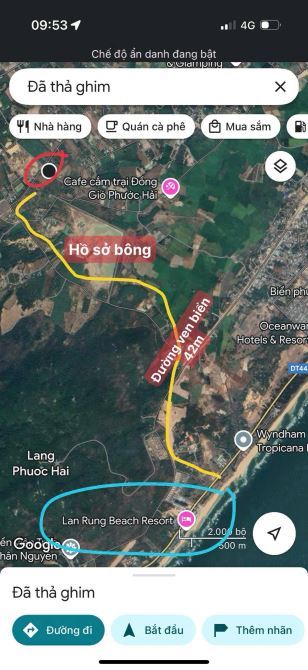 🌊 Bán đất Phước Hải 274m² view núi – gần Lan Rừng Resort, giá chỉ 2,15 tỷ 🌿🏡 - 3