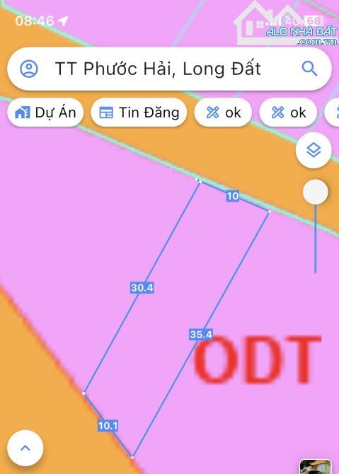 🌴 Bán đất vườn dừa 2 mặt tiền Phước Hải – DT 310m², full thổ cư, giá 2.45 tỷ 🌊 - 3