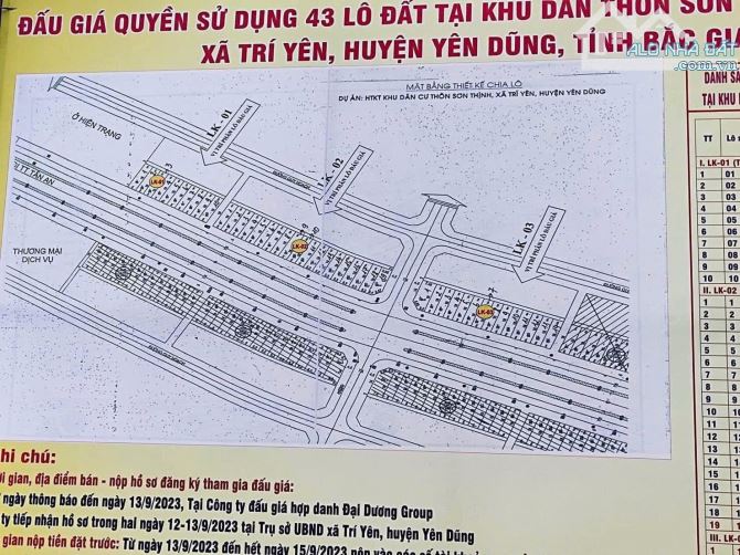 🏡 Bán lô đất  đấu  giá tỉnh  mặt   tỉnh lộ 299B –giá chỉ hơn 2ty .  Yên Dũng, Bắc Giang - 3