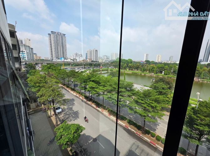 Bán nhà mặt phố trần vĩ, view công viên, 7 tầng thang máy, vỉa hè rộng - 3