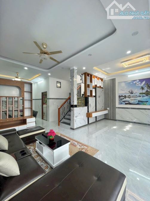 CHỦ NGỘP GỞI BÁN NHÀ 1 TRỆT 1 LẦU MỚI XÂY P.TÂN VẠN, 7X11,5=75M2,THỔ CƯ 100%,TẶNG FULL NỘI - 4