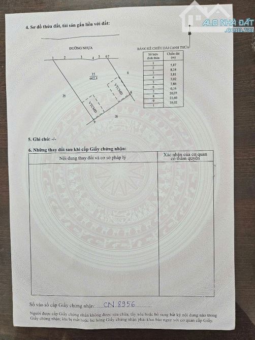 BÁN 620m2 CÓ 22m MẶT TIỀN NỞ HẬU - TT PHƯỚC HẢI - LONG ĐẤT.VỊ TRÍ ĐẸP TRƯỜNG RÀO KIÊNG CỐ - 4