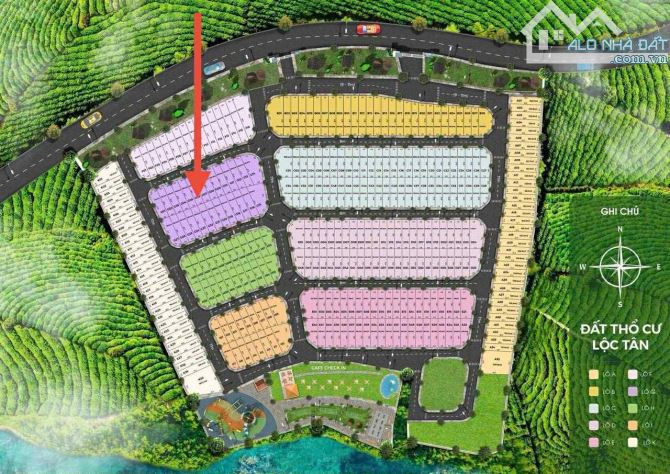ĐẤT NGỘP !! HAPPY GARDEN LỘC TÂN - PHƯỜNG 2 - BẢO LỘC - 4
