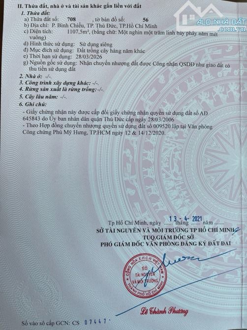 Bán gấp lô đất hẻm 80 Ngô Chí Quốc, Bình Chiểu, Tp. Thủ Đức - 4