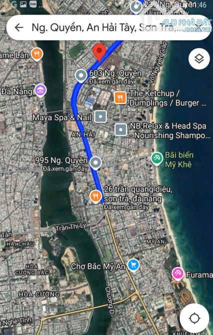 CẦU RỒNG! BÁN NHÀ 3 TẦNG 78M2 – 10,45 TỶ - MT NGÔ QUYỀN - Q. SƠN TRÀ - 4