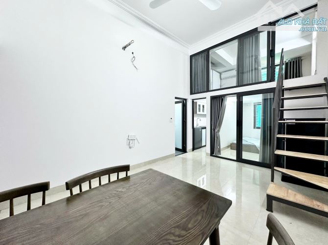 Cho Thuê CCMN 3 Đỗ Nhuận Tây Hồ 40m2 Gác Xép 2 Ngủ Cửa Sổ Ban Công Giặt Riêng Thang Máy - 4
