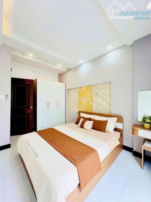 Bán nhà Hẻm 5m  Phạm Văn Chiêu, đối diện Chợ Thạch Đà, 6x8m, 4 T - 4 PN, 6,95 tỷ. - 4