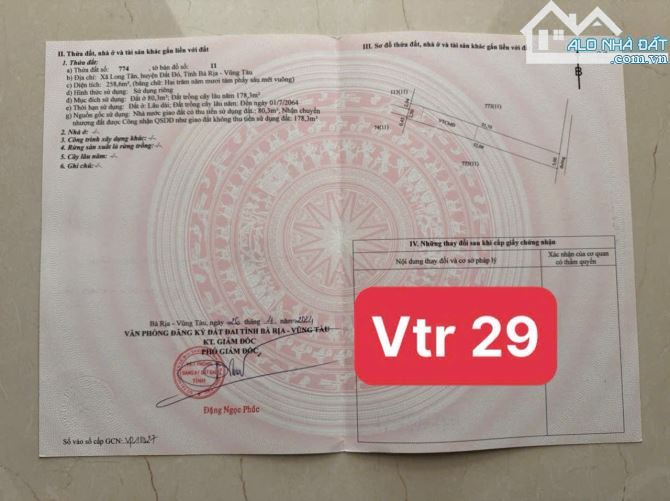 🌴 Bán 18 lô đất F0 MT TL44B Phước Hải – Long Đất, BRVT, gần biển chỉ 5km 🌊 - 4
