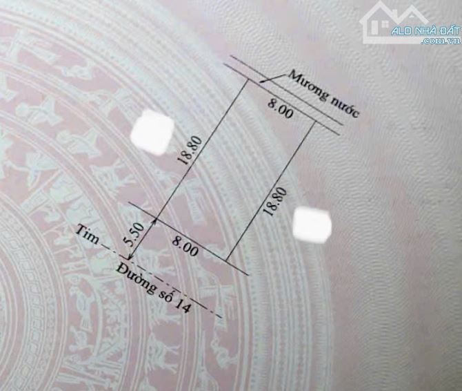 Khổ Biệt Thự 150m2 (18,8x8m) KQH Võ Chí Công Đại Cồ Việt Giá rẻ 4.5x tỷ - 4