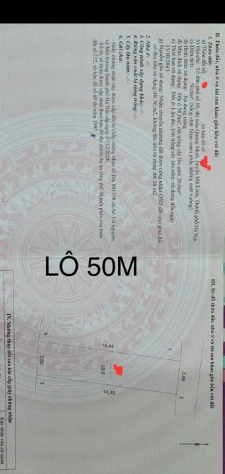 Bán đất Quang Minh Mê Linh hà Nội 50m=2ty430 - 4