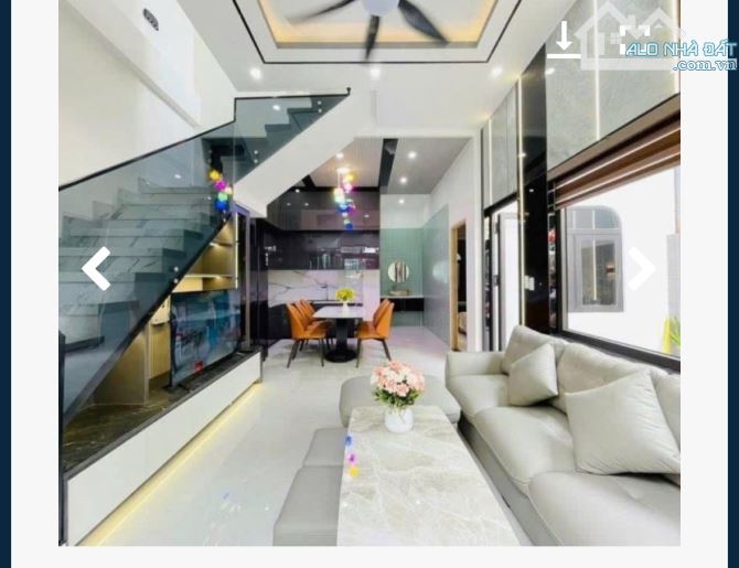 Nhà 2 tầng mới đẹp, kiến trúc vila biệt thự, kiệt tôn đản, gần lê trọng tấn. - 5