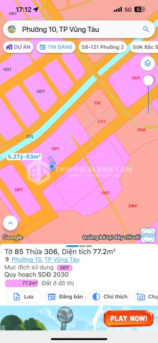 Bán nhanh lô góc 2 mặt tiền trục đường lớn khu TDC 1.65ha giá chỉ 7,55 tỷ - 5