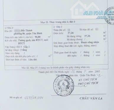 💥KHU BẮC HẢI - ĐẤT THÁNH - P.6 - TÂN BÌNH - GIÁ: 5,9 TỈ - 38M2 - 4 TẦNG ĐÚC - 4 PHÒNG NGỦ - 6