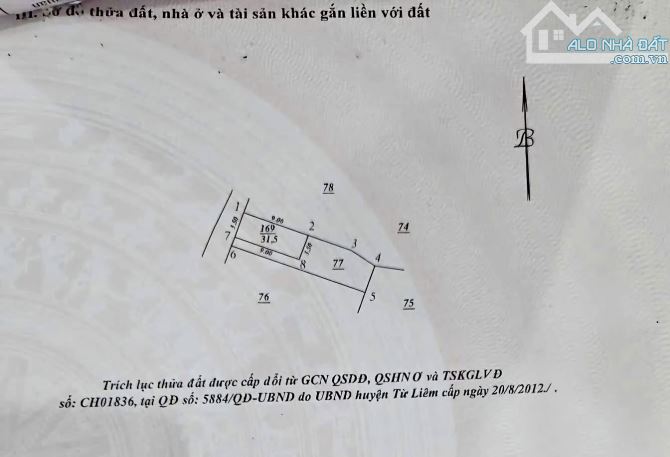 Bán nhà Xuân Đỉnh mặt ngõ ô tô kinh doanh: dt 32/35m, 5tầng, giá 9.4 tỷ, sổ đỏ vuông - 6