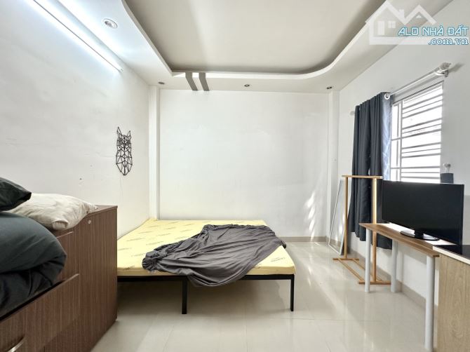 Nhà Phú Nhuận hẻm xe hơi Hoàng Hoa Thám - 4 tầng 5PN - cho thuê 25tr/th -38,1m2 -  8,7 tỷ - 7