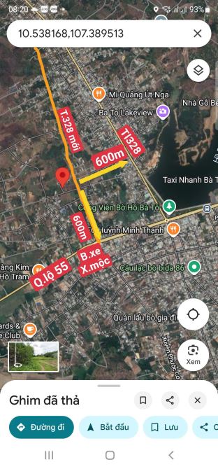 Bán đất siêu đẹp gần Đường 328 mới phước tân, xuyên mộc, 1,05 tỷ, 162m2 - 7