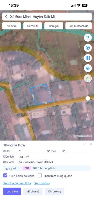 💥 BÁN ĐẤT TRUNG TÂM DAKMIL HÀNG SIÊU VIP 400m2 THỔ CƯ HƠN 2 SÀO GẦN ĐƯỜNG LÊ DUẨN - 7