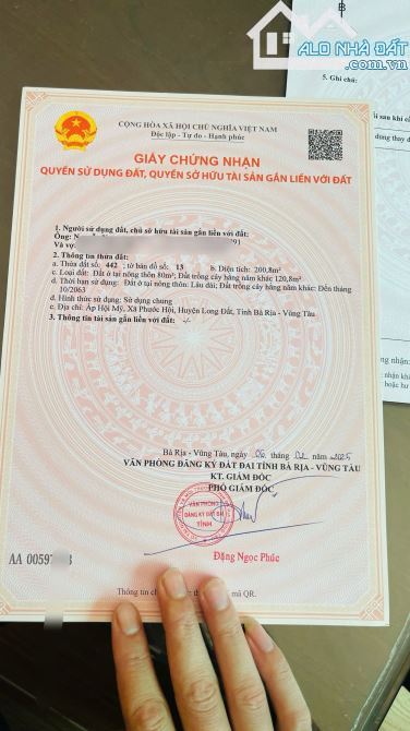 🌊 3 Lô Đất Mặt Tiền Phước Hội – Long Đất, BRVT – Gần Biển, Giá Tốt 🏡 - 7