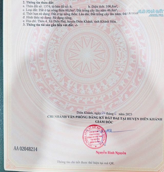 Bán nhà mới hai tầng đường ô tô Diên Khánh Khánh Hoà giá rẻ - 7