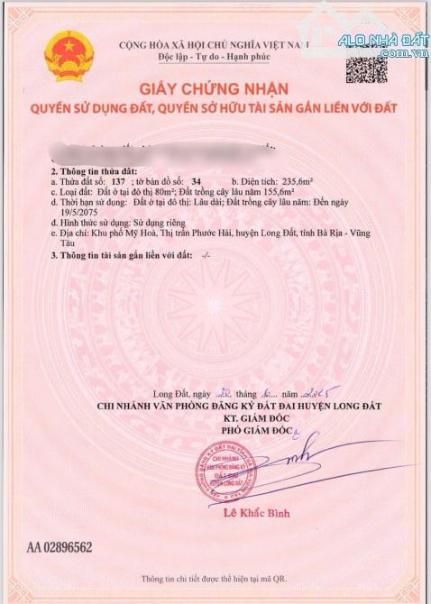 🥑 Bán vườn bơ 235,6m² tại TT Phước Hải – gần biển, full thổ cư, giá 2,25 tỷ 🏝️ - 7