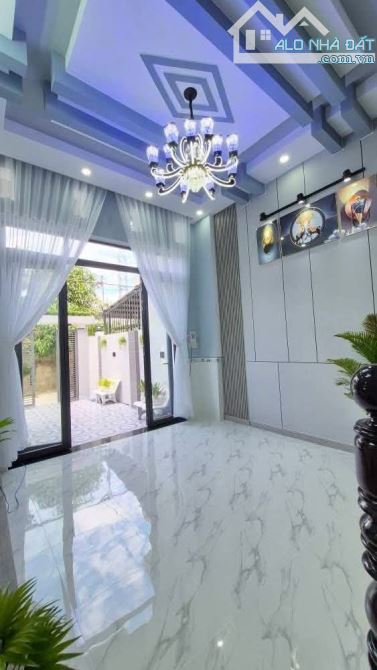 Bán  Nhà Trệt Lầu Mới Hoàn Thiện 4P Ngủ - Cách Bv Số 10 và Kdc Ecopak và QL 1A chỉ 500m, - 8
