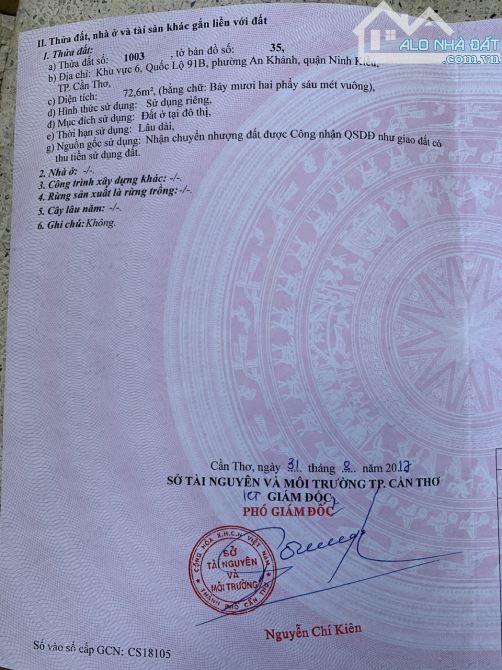 BÁN NHÀ TRỆT ĐƯỜNG VEN SÔNG ĐẦU SẤU, SAU LƯNG KDC 91B PHƯỜNG TÂN AN TP CẦN THƠ - 8